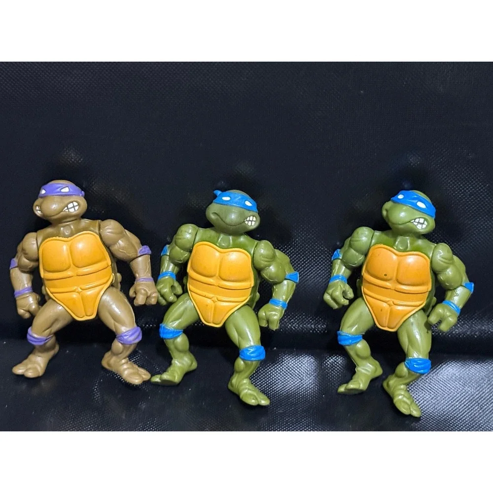 Teenage Mutant Ninja Turtles Action‎ Figures Lot 5 Vintage Toys